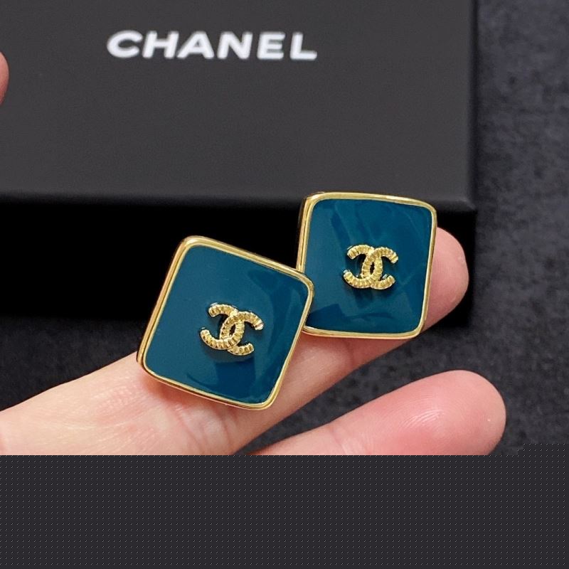 Ch*el earrings